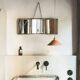 LISETTE - Terre cuite rouge - Suspension