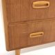 Commode scandinave en teck, Suède, 1960