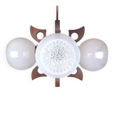 Mid-century Murano glass pendant by Mazzega, 1970s.