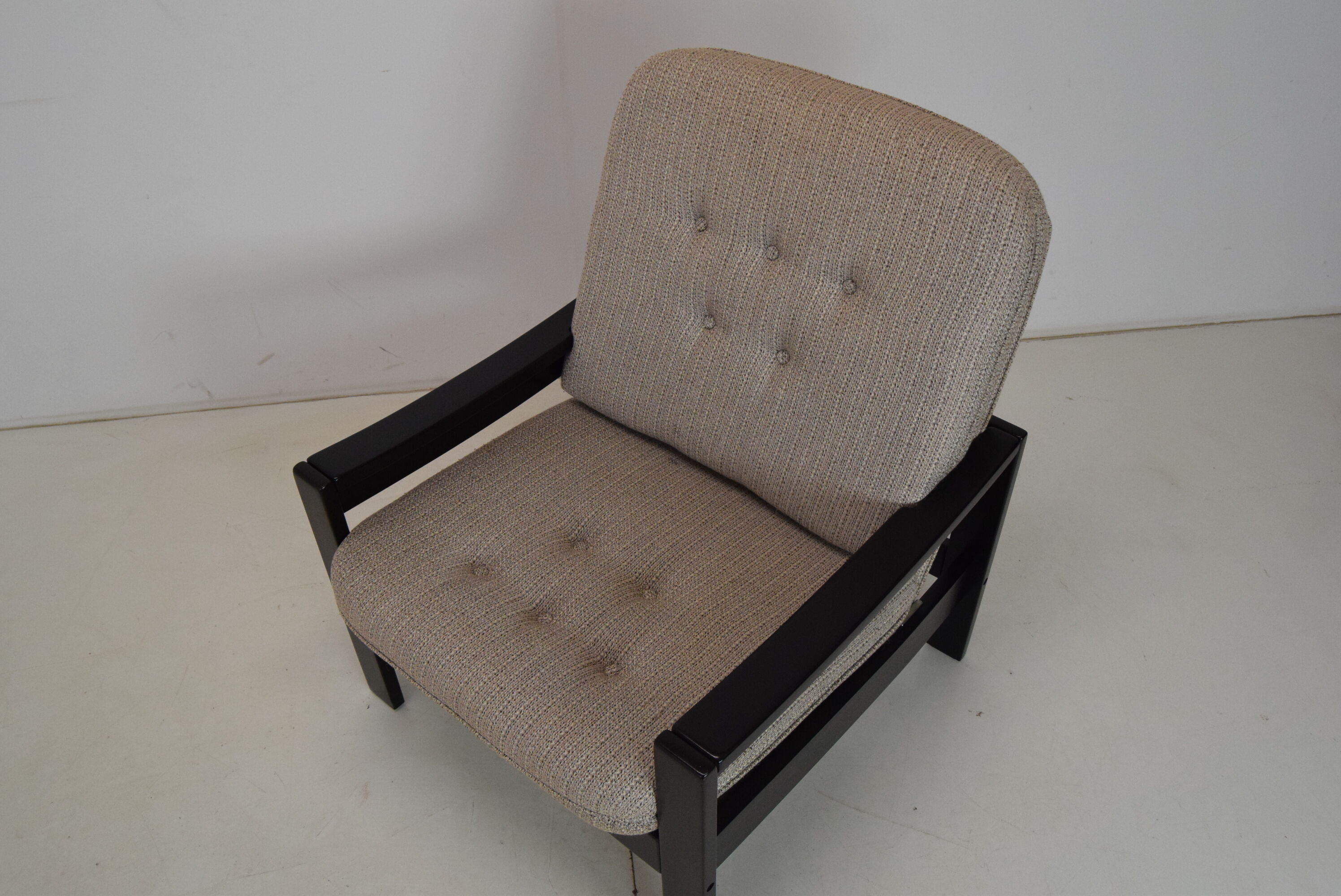 mid-century armchair Leda lux 1980's