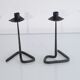 Pair of wrought iron candle holders 1960