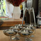 6 coupes à glace inox Letang Remy