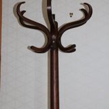 Baumann parrot coat rack dark beech umbrella stand