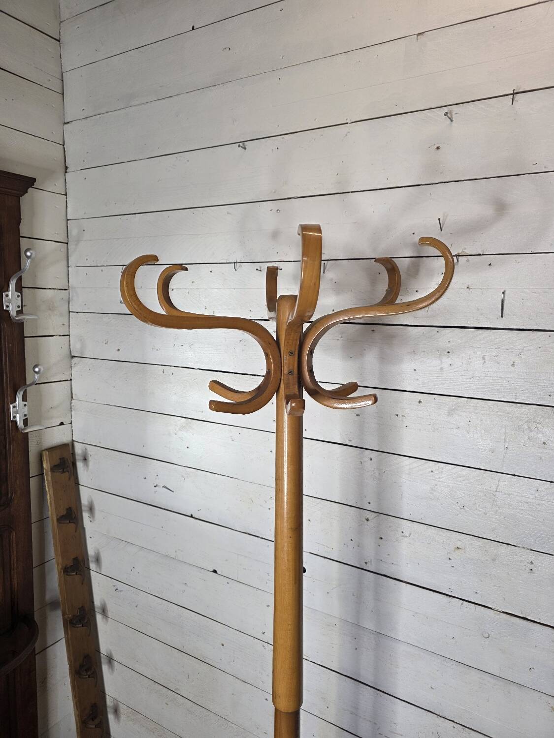Baumann parrot coat rack from the 50s