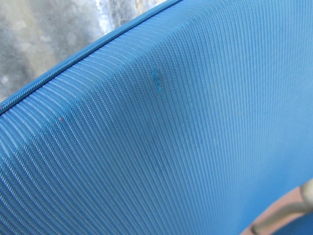 Set of 9 original Tubax chairs attributed to Willy Van Der Meeren, Belgium, 1950s