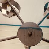 Chrome chandelier 5 spheres