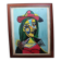 Vintage Cubist Female Portrait
