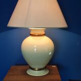 Lampe maison le dauphin écru et dorée