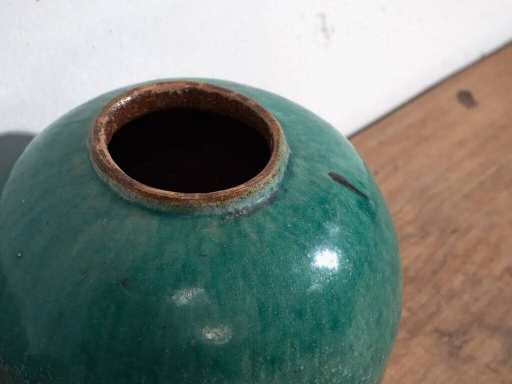 Old green vase (c.1820) #20