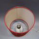Lampe a poser 1970 marbre tissus