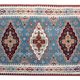 Antique Serbian Rug, Handmade Carpet Vintage Kilim, Geometric Oriental Rug