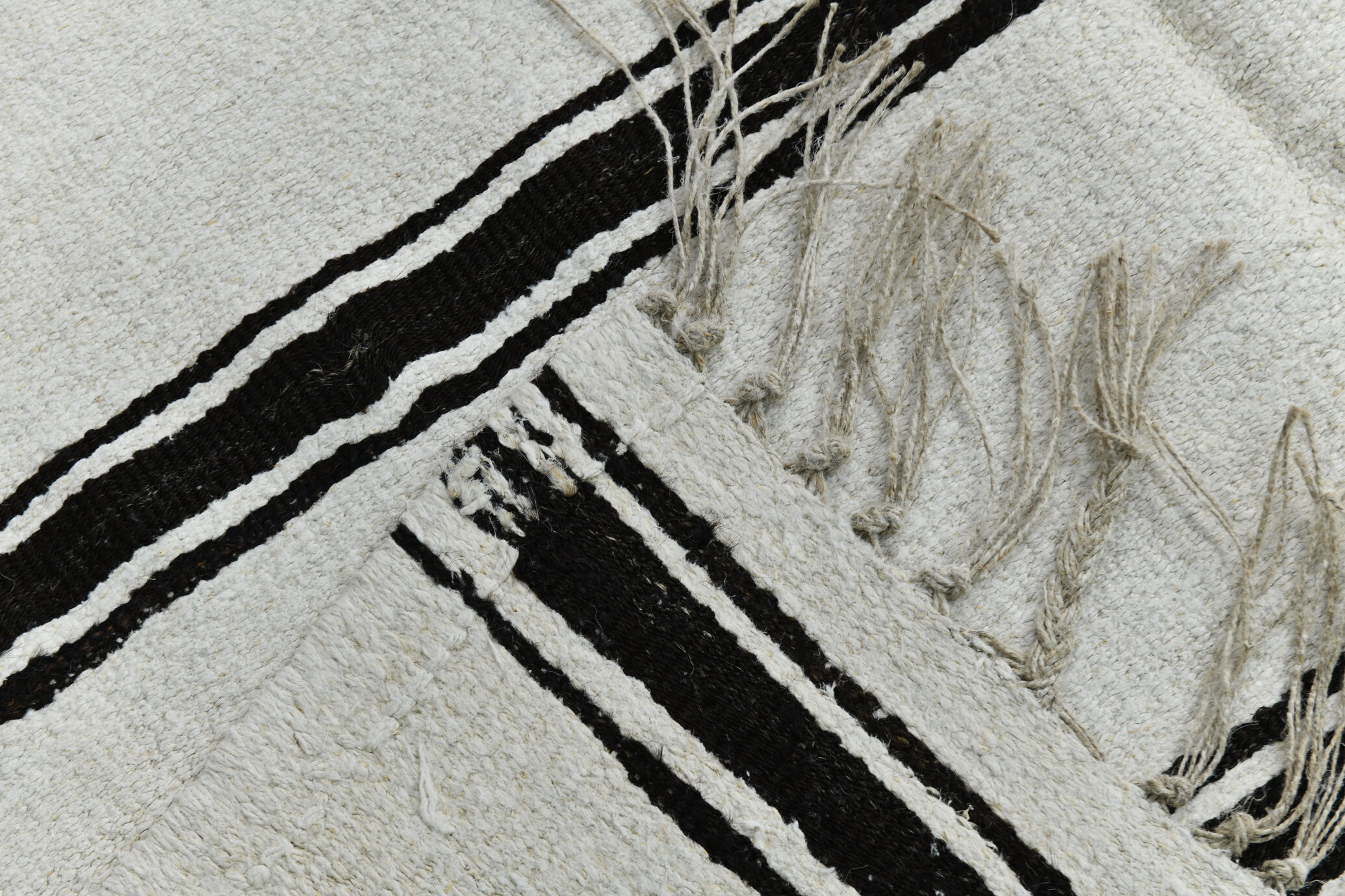 Tapis de chanvre vintage moderne, 158x248cm