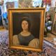 Oil portrait on canvas