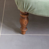 Toad silk velvet armchair