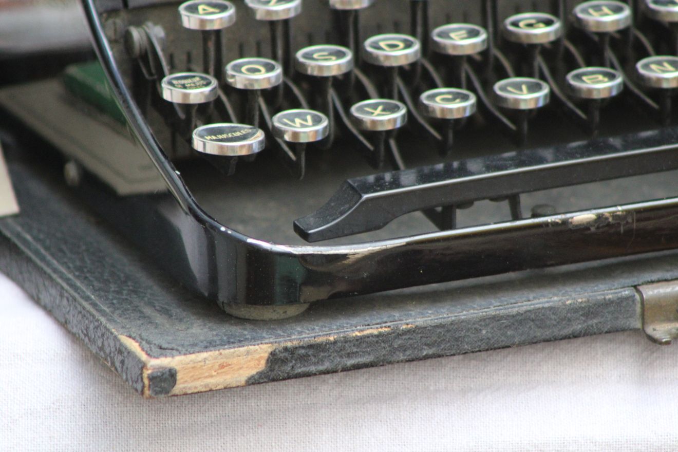 Old typewriter