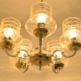 Mid-century Chandelier,Czechoslovakia,1970's.