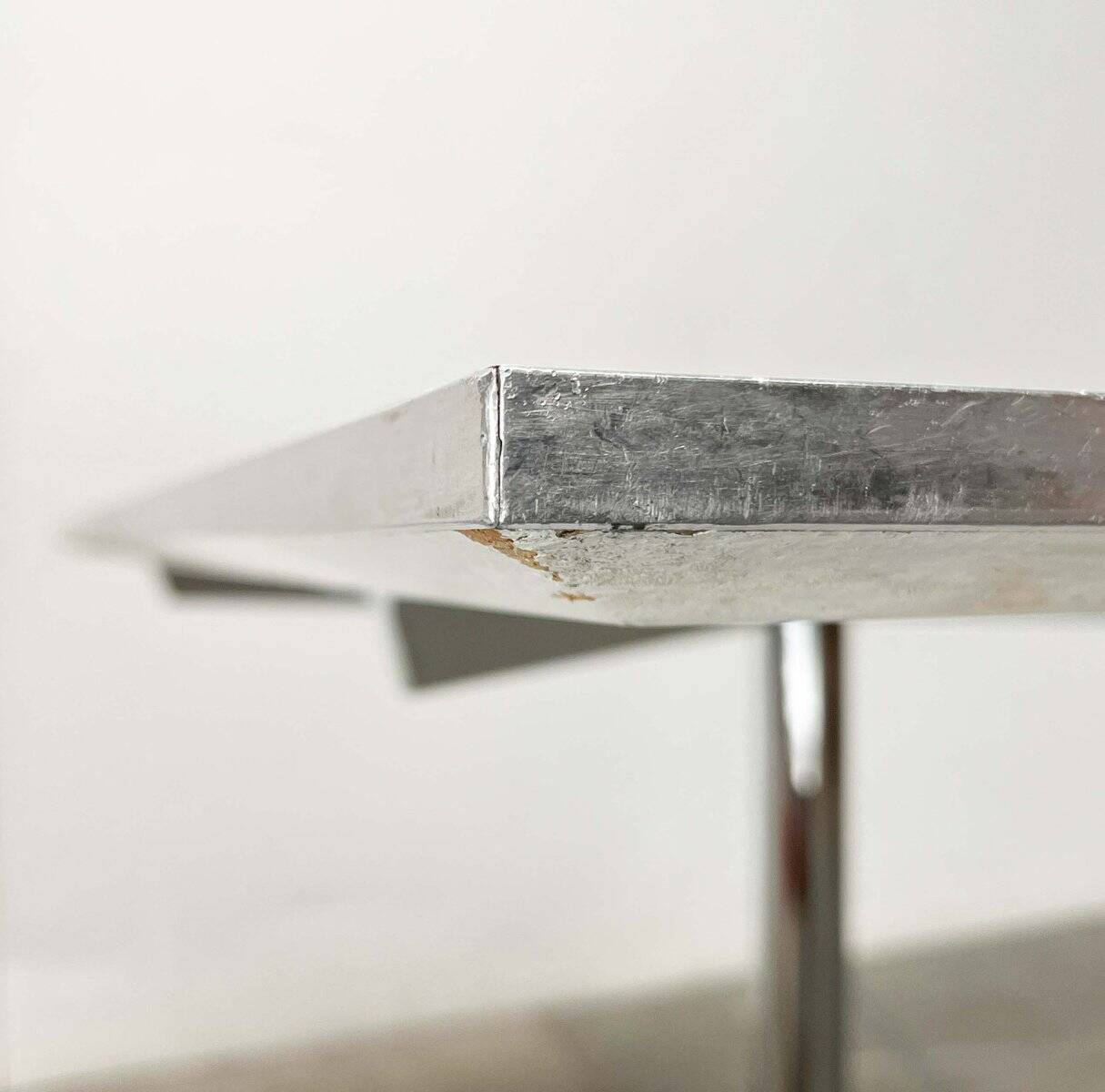 Mid-Century Modern Danish Minimalist Table by Piet Hein, Bruno Mathsson, Arne Jacobsen for Fritz Hansen, 1980s, 1984