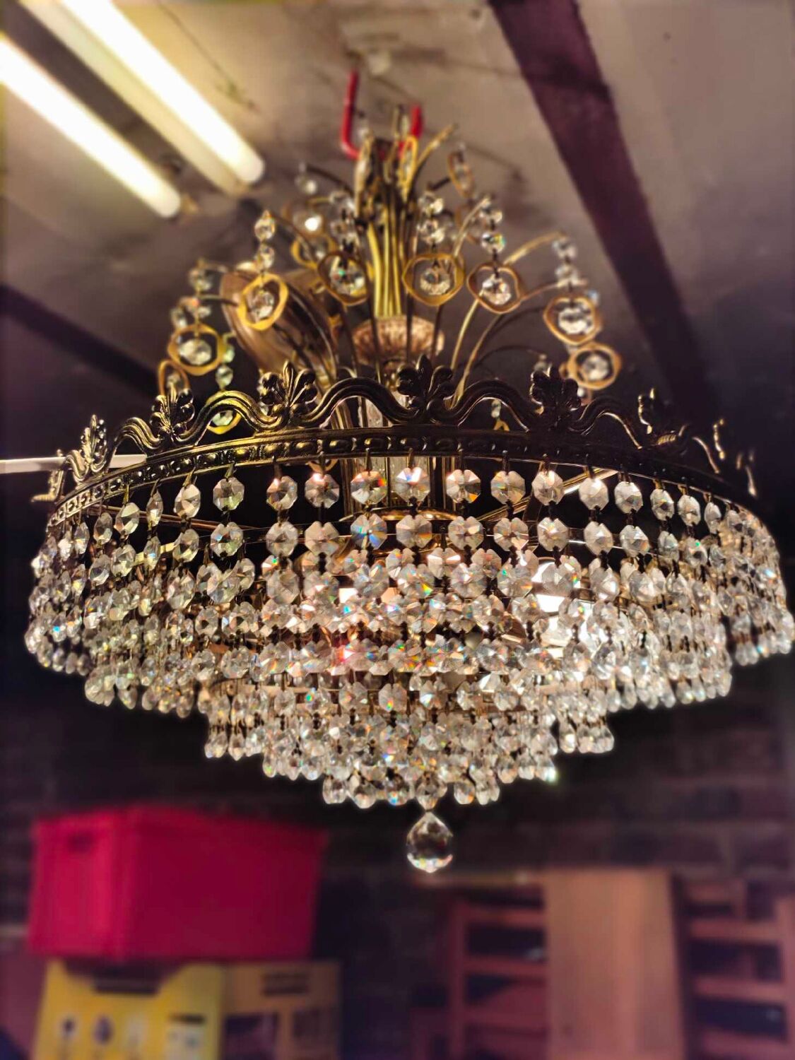 Crystal swarovski chandelier