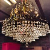 Lustre swarovski en cristal