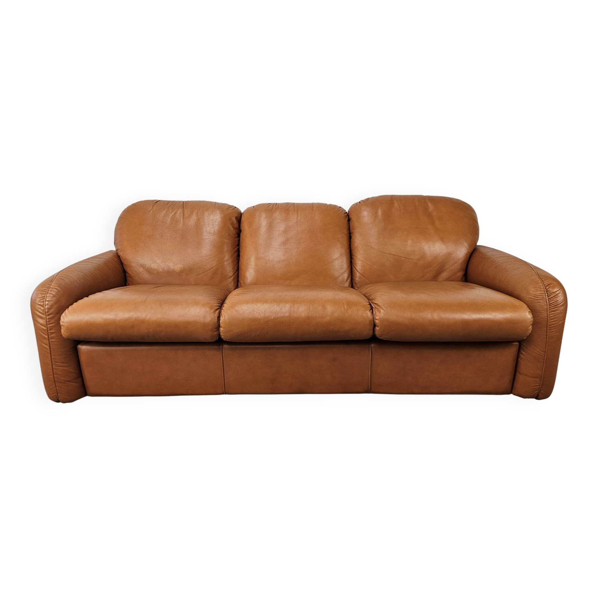 "Piumotto" three-seater sofa bed by Arrigo Arrigoni for Busnelli, 1970