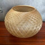 Old Scandinavian Nylon Wire Lampshade Pendant Lamp 70s Vintage