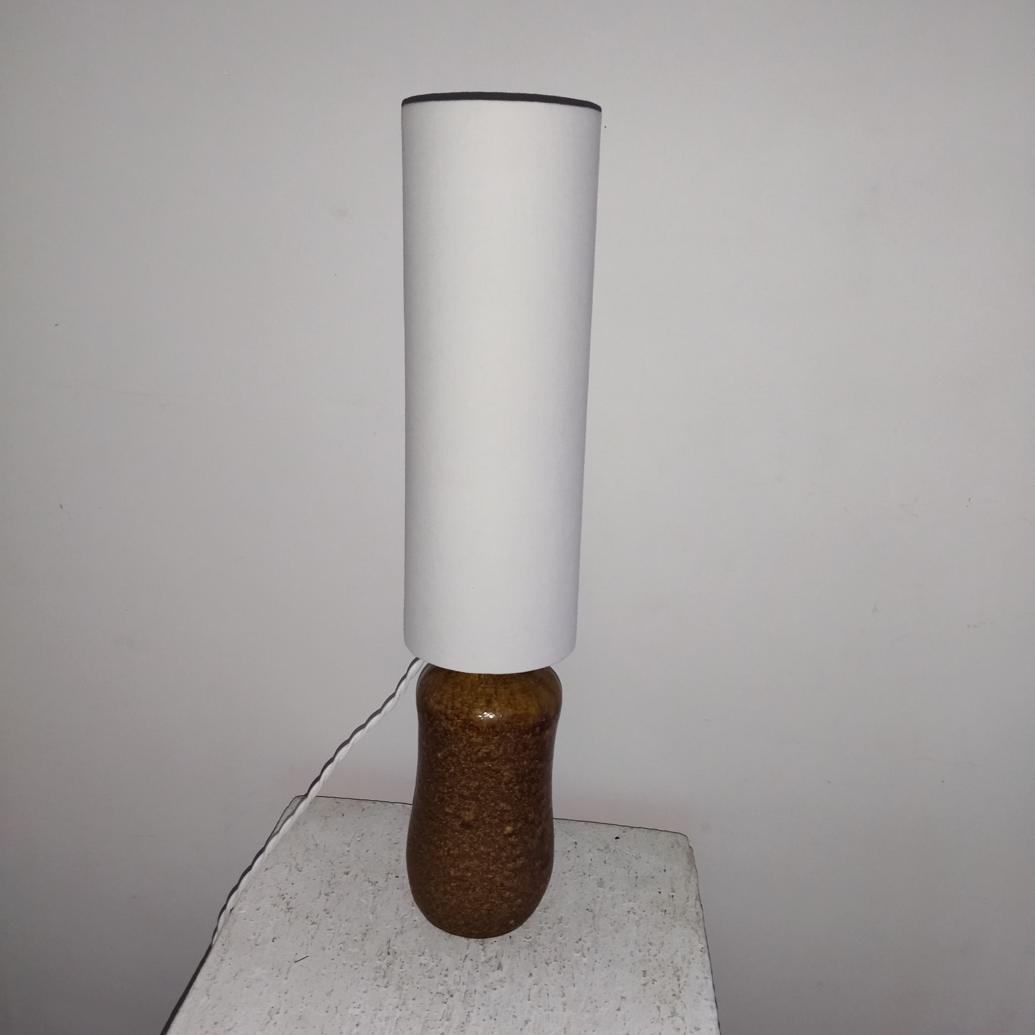 Ceramic lamp 1950 Accolay 50's