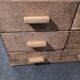 Antique workshop furniture with 6 drawers