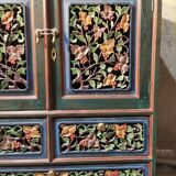Balinese buffet or console and mirror