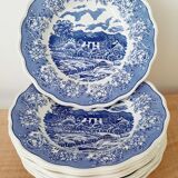 Assiette creuse Swiss Landscape vintage