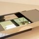 "Bar" coffee table by Willy Rizzo for Cidue 70's
