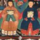 Painting, portrait of Chinese ancestors
