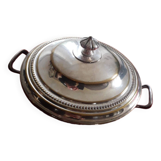 Silver vegetable tureen