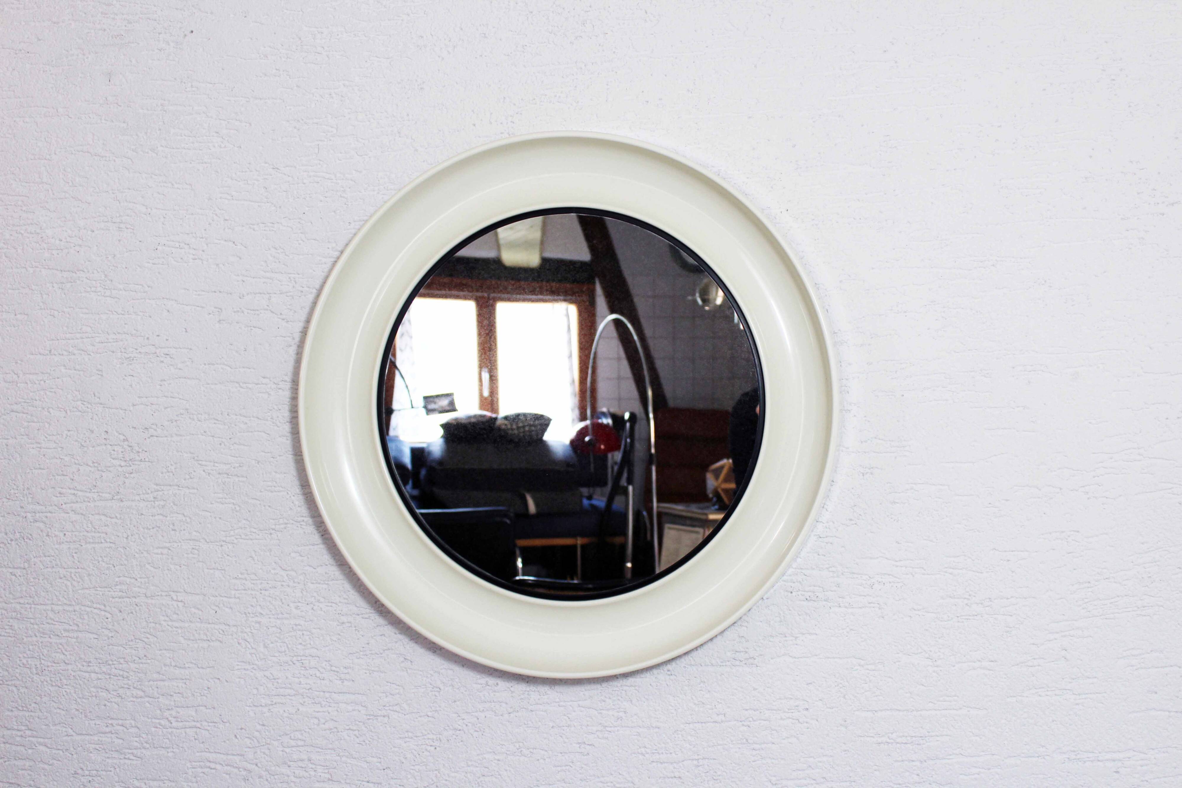 Miroir scandinave vintage Denmark 1970