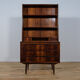 Mid-century rosewood shelf with pull-out top, 1960s