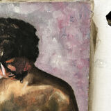 "Naked" oil painting