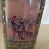 Antique metal box Chicory Leroux