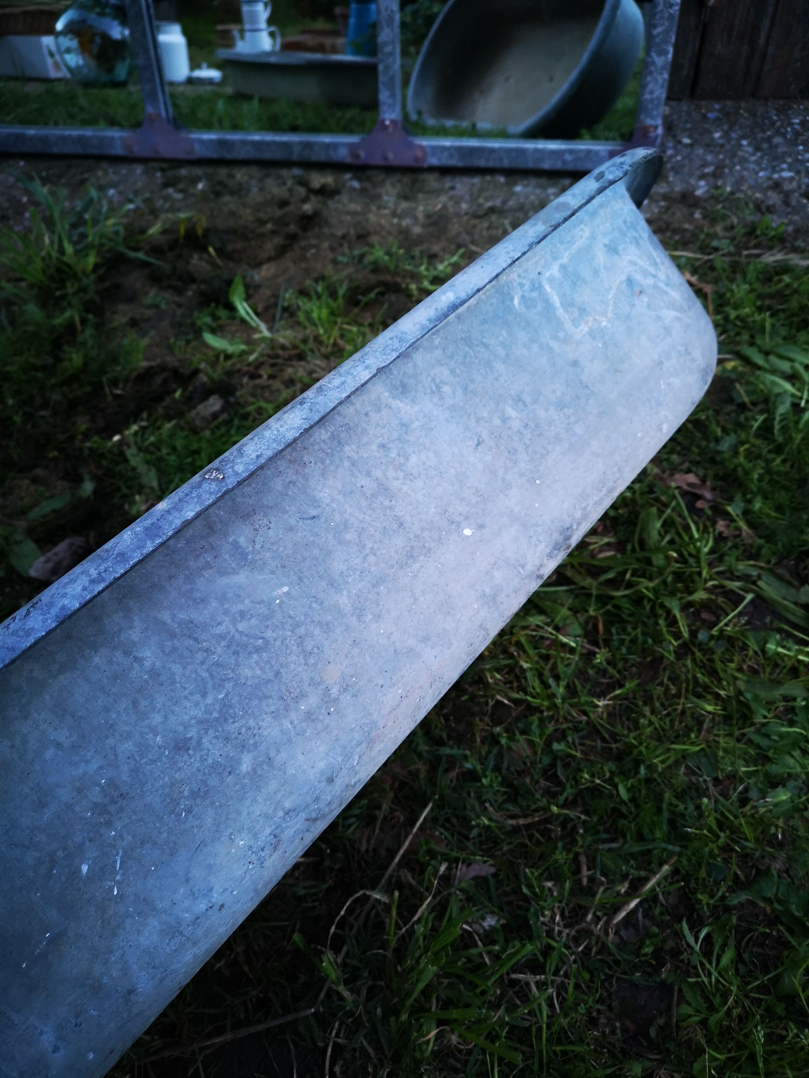 Ancient zinc trough No.2