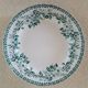 7 plates and a hollow dish model Guadeloupe Saint Amand