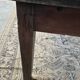Rustic farmhouse coffee table from the 1900s with two drawers.