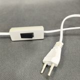 1970s Space Age Table Lamp Brass Glass Kamenický Šenov