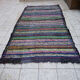 Carpet Boucherouite 210 x 103 cm