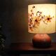 Lampe de chevet en bois vintage