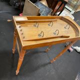 Old game wooden pinball machine