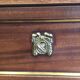 Louis xvi style chest of drawers in mahogany