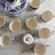 Set of 10 coffee/espresso cups - Gien - Ironstone