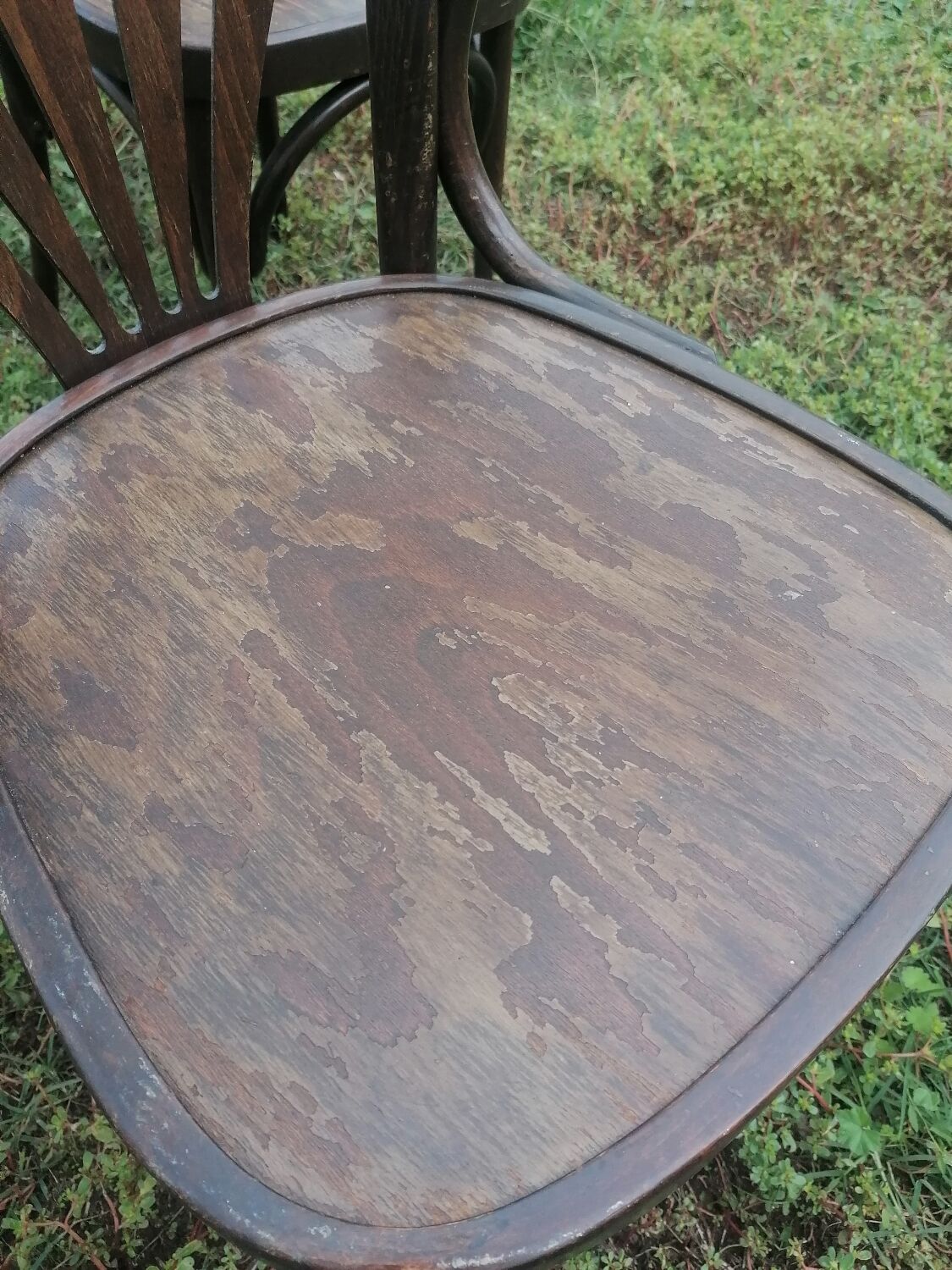 Set of 30 vintage bistro armchairs