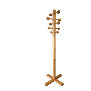 Portemanteau en pin massif, - 1980