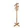 Solid pine coat rack, 1980