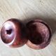 Apple box in thuya magnifying glass