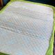 Jean Roche Vintage Wood and Velvet Sofa